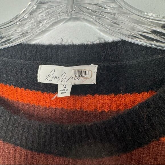 Love Whit by Whitney Port Rent The Runway Striped Sweater Size Medium - Picture 4 of 6